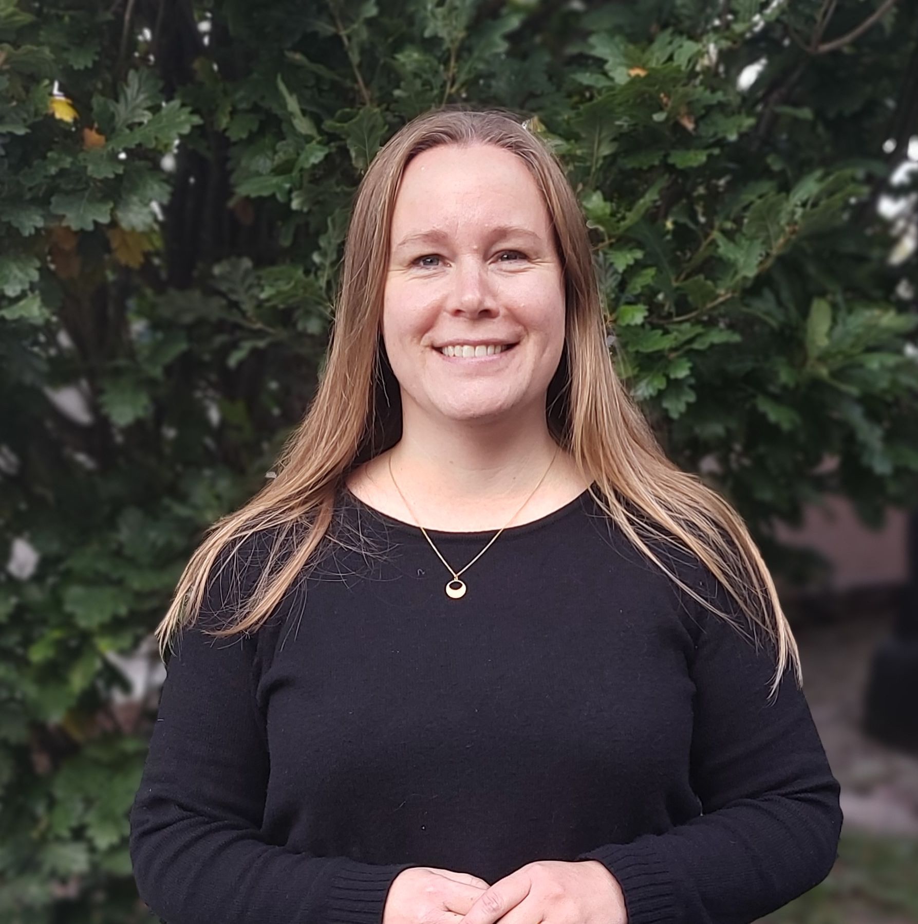 Billede af kordegn Camilla Petersen